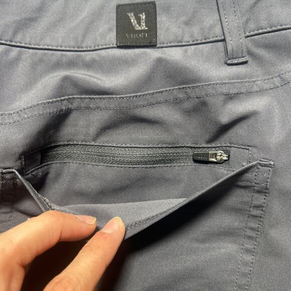 Vuori Chino Meta Cascade Pants Mens XL 38x30 Warpstreme Trouser Gray 4 Stretch - Picture 6 of 16